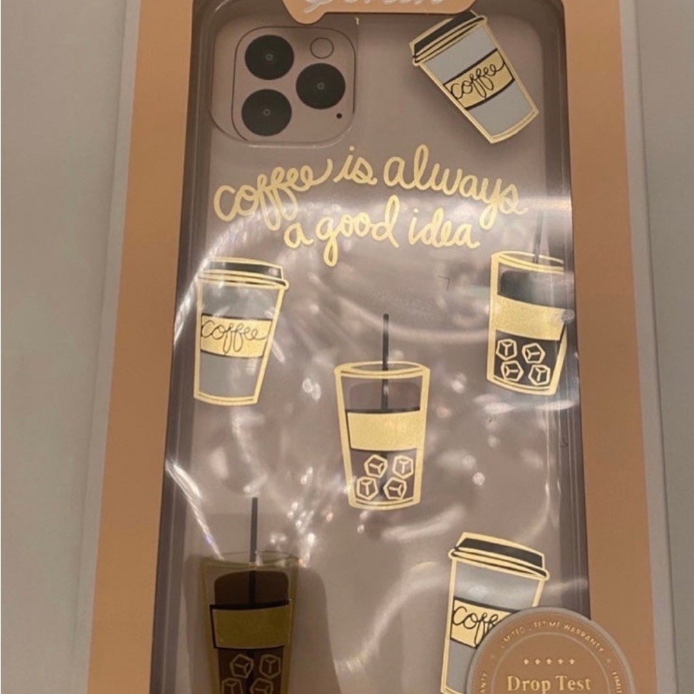 iPhone 11 Pro Max Iced coffee case